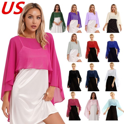 Abito donna elegante chiffon