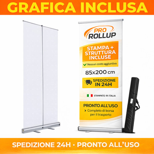 Roll personalizzato 85x200 - roll,