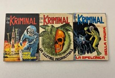 3 fumetti KRIMINAL  NUM