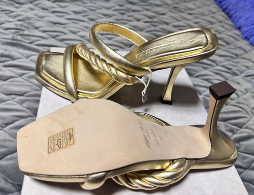 Jimmy choo skye oro - 70, pelle