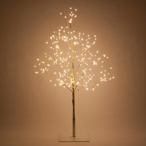 Albero luce fata oro - di,