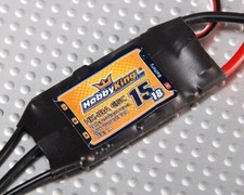 HobbyKing SS Series 15A ESC Brushless 2-3S LiPo Auto Detect BEC 1A (18A Burst)