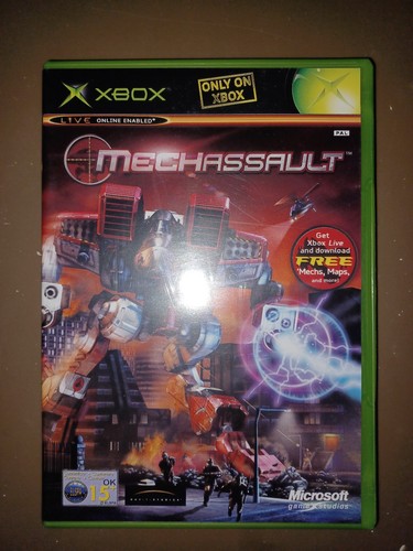 Mechassault xbox classic pal - mechassault,