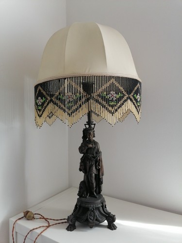 Lampada tavolo antica - tavolo, in