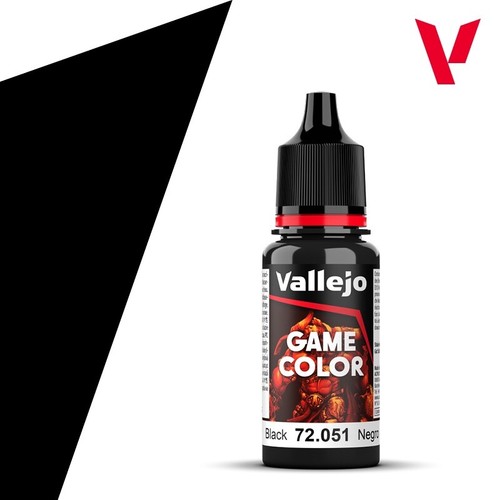 Vallejo model color black - color,