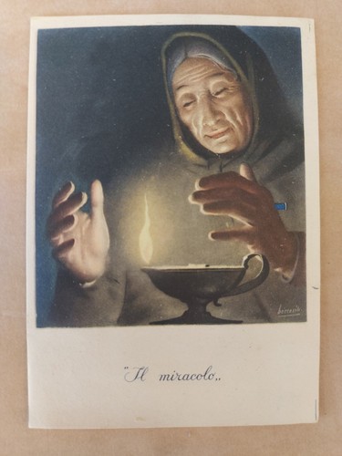 Cartolina il miracolo - il,