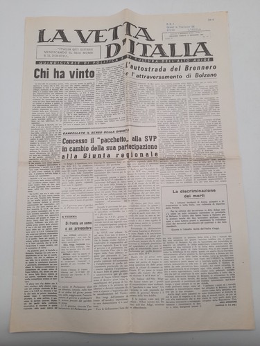 Vetta italia n 14 - la,