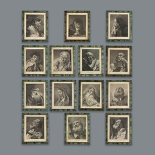 Antique Etchings Signed Marco