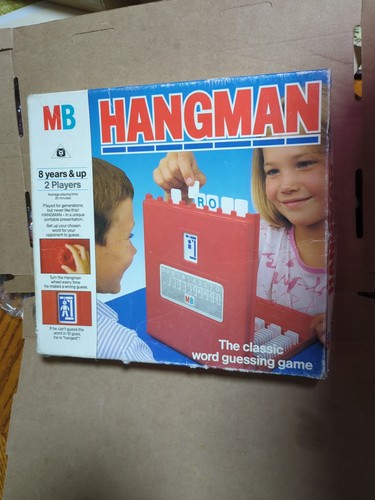 Hangman gioco vintage - hangman, mb