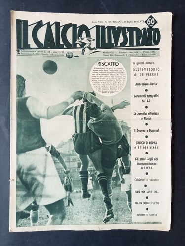 Rivista calcio illustrato - rivista, il
