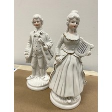 Coppia di statuine in