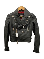 Giacca doppiopetto Dsquared2/38/pelle/nero 352