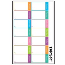  Calendario Settimanale Lavagna Cancellabile Della Classe Pianificatore Parete