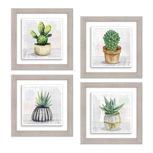 Set quadri ceramica - set, su