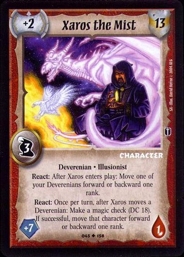 Xaros the mist deverenian - -,