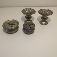 Lotto OGGETTI VINTAGE in Peltro - 4 pezzi in Ottime condizioni - Incensieri