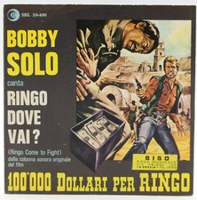 disco vinile 45 giri bobby solo ringo dove vai ? colonna sonora srl
