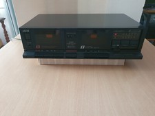 AKAI HX-A351W registratore doppia piastra stereo double cassette deck vintage 