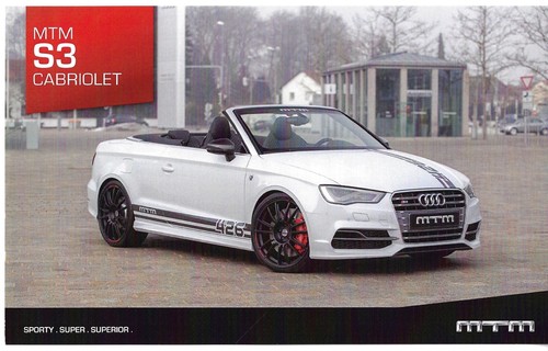 Mtm audi cabriolet - mtm, s3