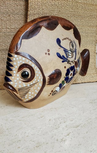 Piccione pesce mare ceramica