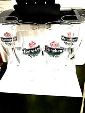 HEINEKEN 4 BICCHIERE BIRRA CALICE VETRO NO BOCCALE BIER