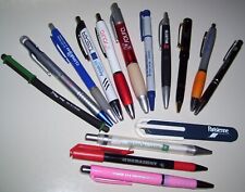 PENNE PUBBLICITARIE DA COLLEZIONE Lotto di 15 pezzi funzionanti perfettamente.