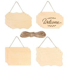 12 cartelli in legno non