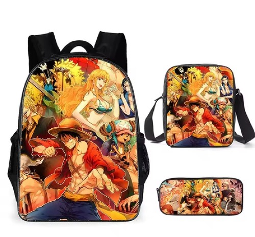 Zaino one piece set pezzi - di, 3