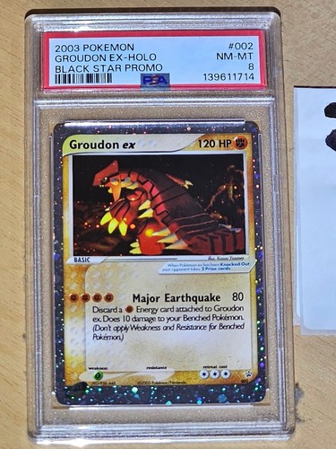Pokemon 2003 groudon holo - 2003,