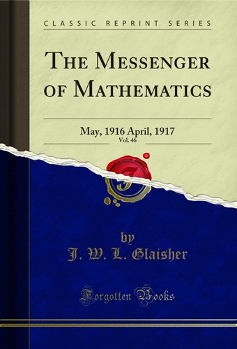 The messenger mathematics - messenger, of