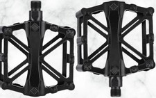 Pedale bicicletta in lega di alluminio nero bici da strada leggera bici da cross