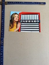 CARTOLINA PUBBLICITARIA VINTAGE CARRARO TRATTORI VINTAGE 