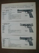 1964 Smith & Wesson Pistols