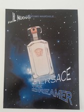 Clipping Pubblicità Advertising 1997 VERSACE THE DREAMER Nuovo Profumo Maschile