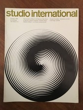Studio International 1965,ART DESIGN COVER GETULIO ALVIANI,HAIG,GISIGER GILBERT
