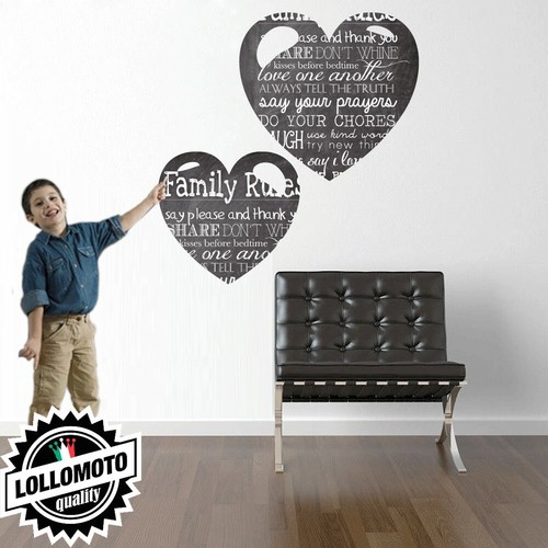 Cuore lavagna wall stickers - lavagna,