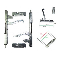 Coppia cerniere con portarullini forno Whirlpool 481241719046