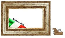 Cornice Argento e mistura oro