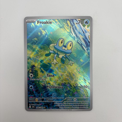 Carta pokemon froakie - pokemon,