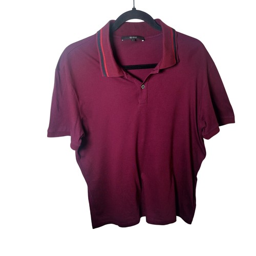Polo uomo gucci bordeaux - uomo,