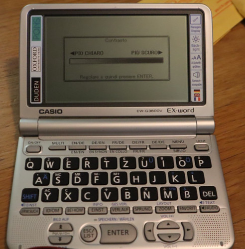 Dizionario elettronico casio - elettronico,
