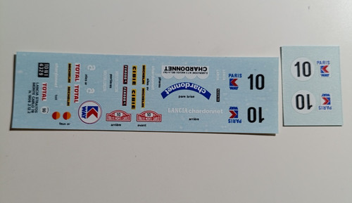 Decals lancia stratos - decals,