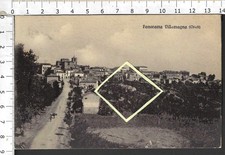 VILLAMAGNA DI CHIETI PANORAMA_CARTOLINA VG 1935