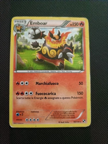 Emboar 114 nero bianco - 19/114,