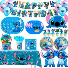 Disney Lilo E Stitch Decorazione per Feste Di Compleanno Stoviglie Tazza Piatto
