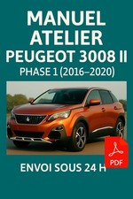 Manuel atelier peugeot - manuel, 3008