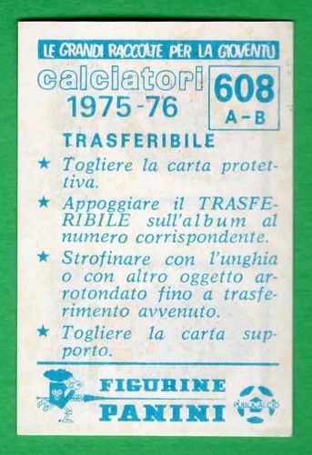 Trasferibile calciatori panini - calciatori,