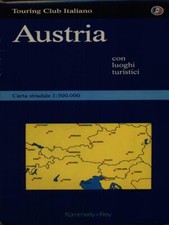 AUSTRIA CARTINA 1:500.000 PRIMA EDIZIONE  AA.VV. TCI 0000 CARTE DEL MONDO