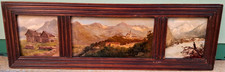 Dipinto trittico primi - trittico, primi'900