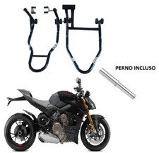 Coppia cavalletti moto alza